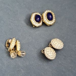 Evening Clip on Earrings